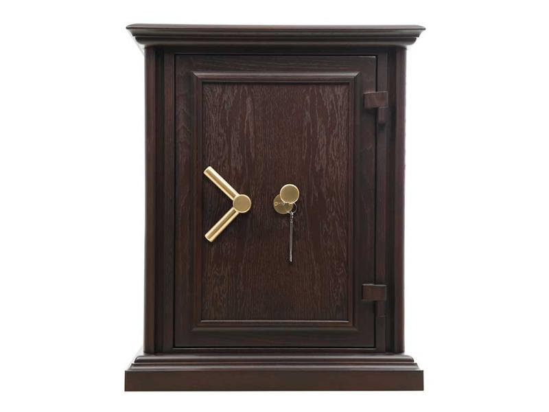 Огневзломостойкий сейф в дереве VALBERG Гарант Евро 67Т Д (дуб)